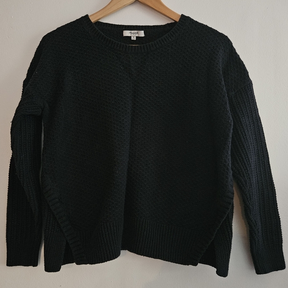 Madewell Sweaters - Madewell Women's Black Pullover Sweater Size Medium